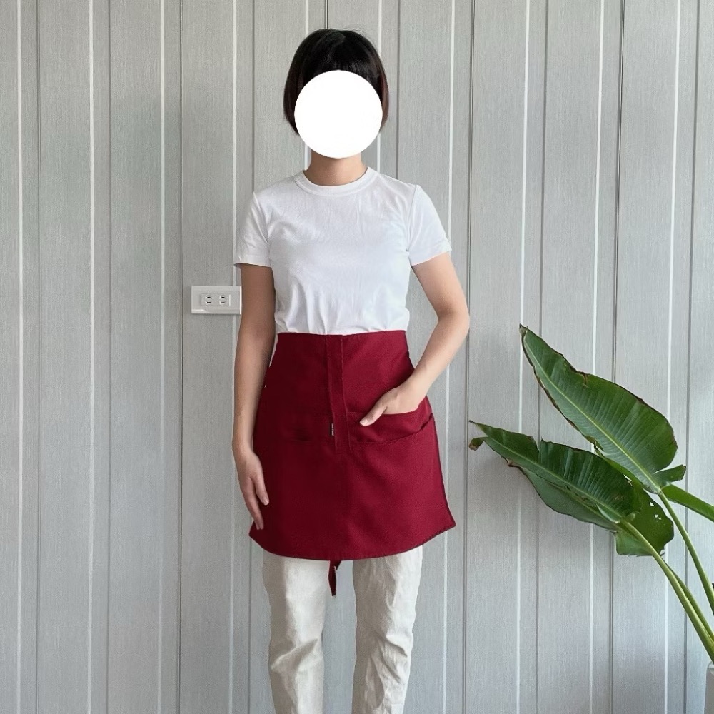 ￼圍裙家⚡️台灣製快速出貨⚡️多口袋半身圍裙-規格圖5