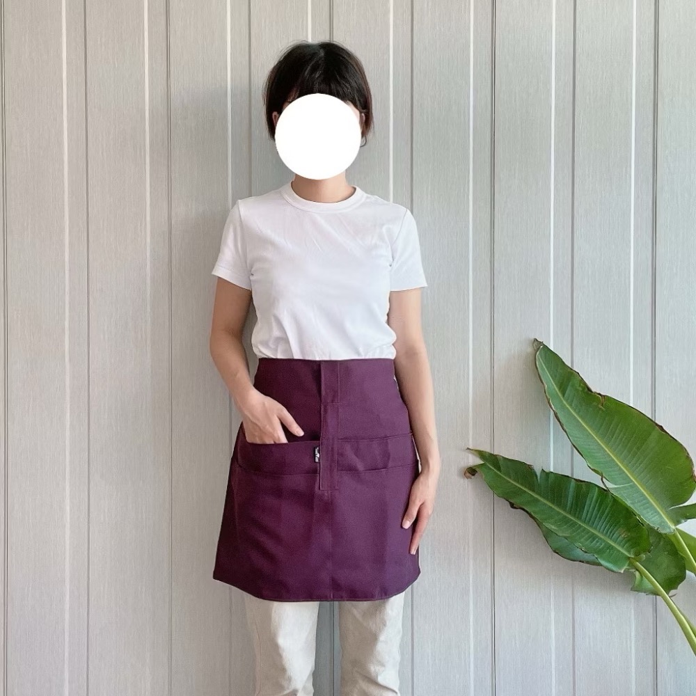 ￼圍裙家⚡️台灣製快速出貨⚡️多口袋半身圍裙-規格圖5