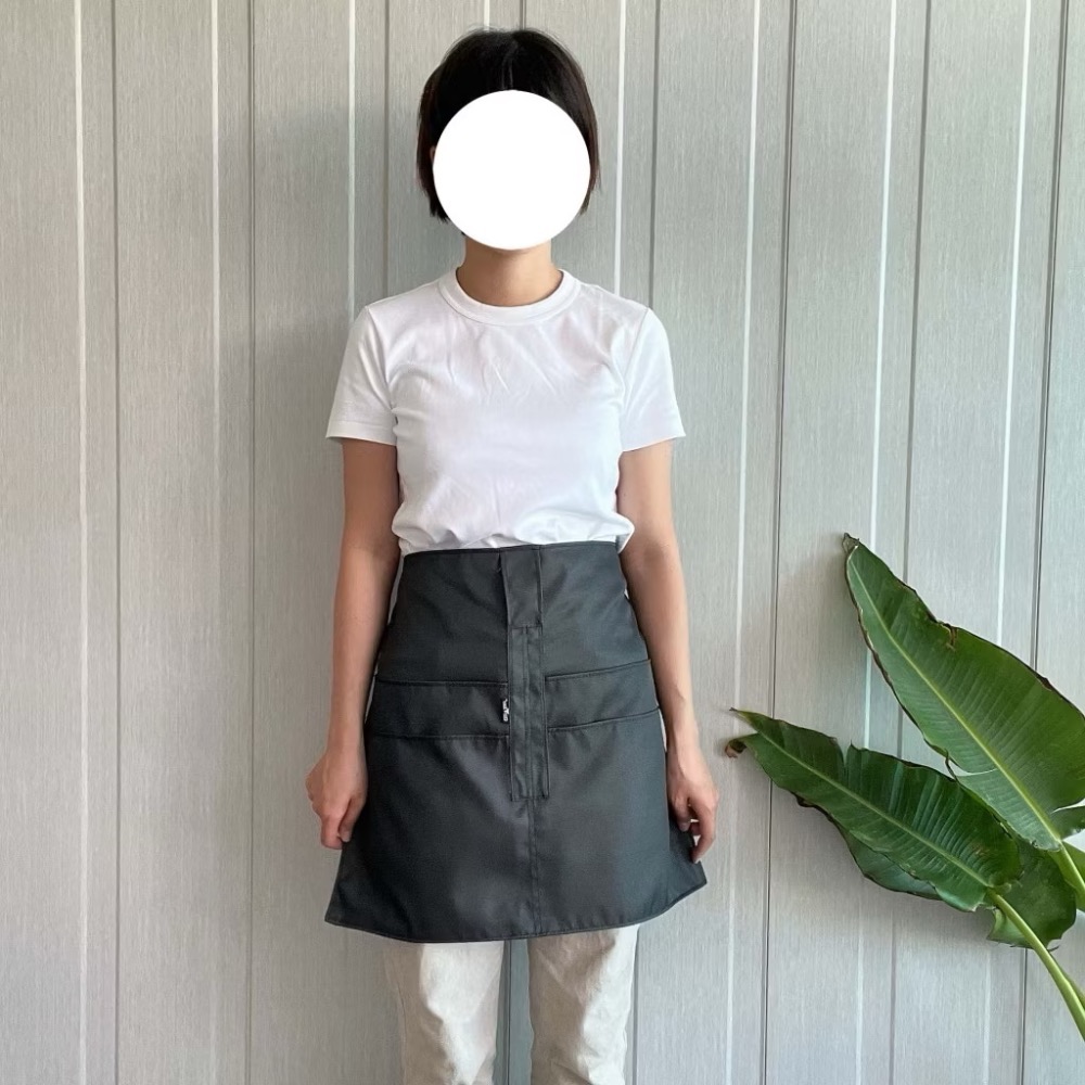 ￼圍裙家⚡️台灣製快速出貨⚡️多口袋半身圍裙-規格圖5
