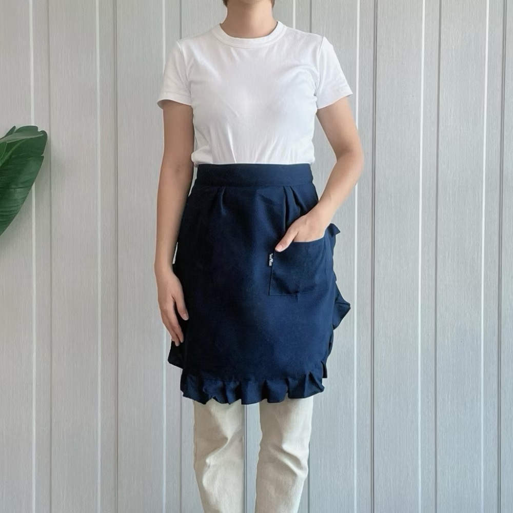￼圍裙家⚡️台灣製快速出貨⚡️多口袋半身圍裙-規格圖5