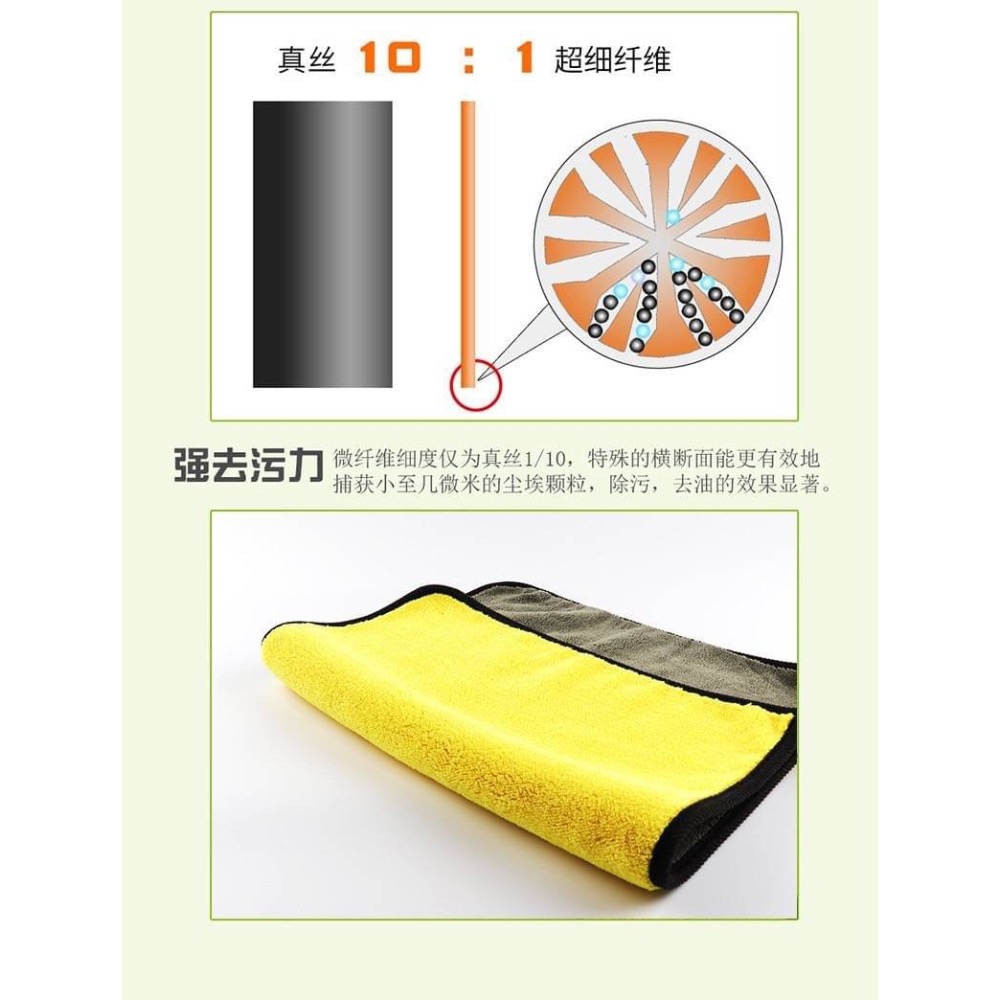 超纖維吸水抹布 吸水抹布 吸水布 擦車布-細節圖4
