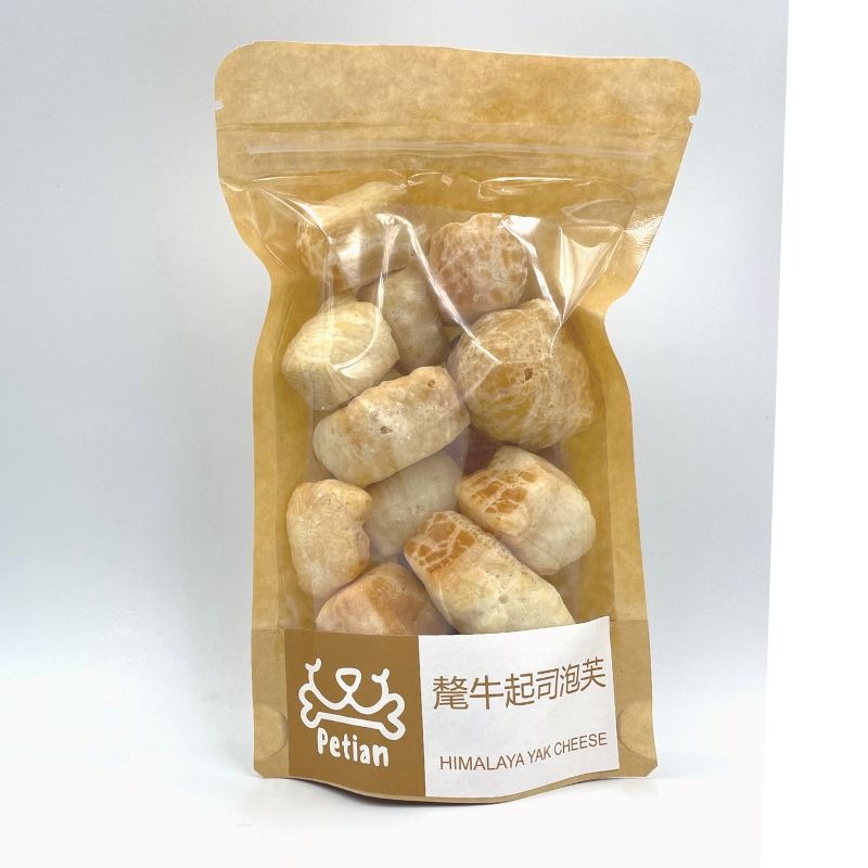 Petian 氂牛起司泡芙 氂牛乳酪 寵物零食 氂牛起司 氂牛棒 犛牛 氂牛 毛牛 犛牛起司 毛牛起司 氂牛起酥-細節圖4