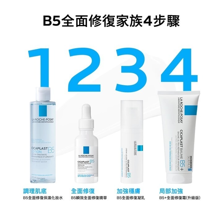 【竹楓藥局】LA ROCHE-POSAY 理膚寶水 B5全面修復凝乳 40ml-細節圖4