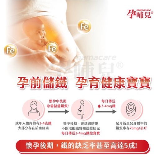 【竹楓藥局】領券折扣! 孕哺兒 高單位凍晶血紅素鐵+葉酸膠囊 150粒 (另有60粒)-細節圖6