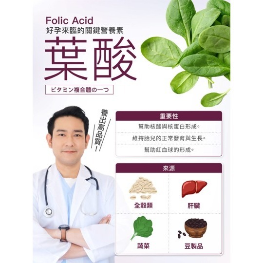 【竹楓藥局】領券折扣! 孕哺兒 最新包裝! 肌醇+葉酸 孕育膠囊60粒 最新包裝!-細節圖2