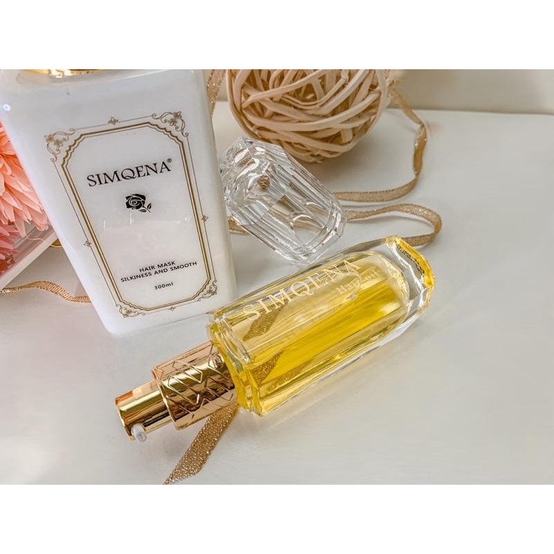 SIMQENA新卡娜官方高階代理✨花蜜乳蛋白深層瞬護髮膜 橙花甜果奇蹟油 深層建構角蛋白護髮 髮膜 香水髮油 現貨 免運-細節圖2