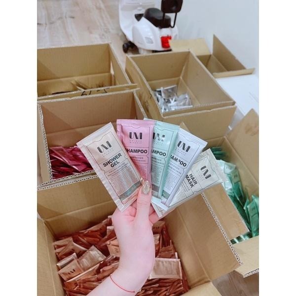 UM髮品 洗護組試用包 旅行包 養髮 保濕 控油 髮膜 體驗包 魚妹洗髮精 旅行組 現貨免運 可刷卡 快速出貨-細節圖2