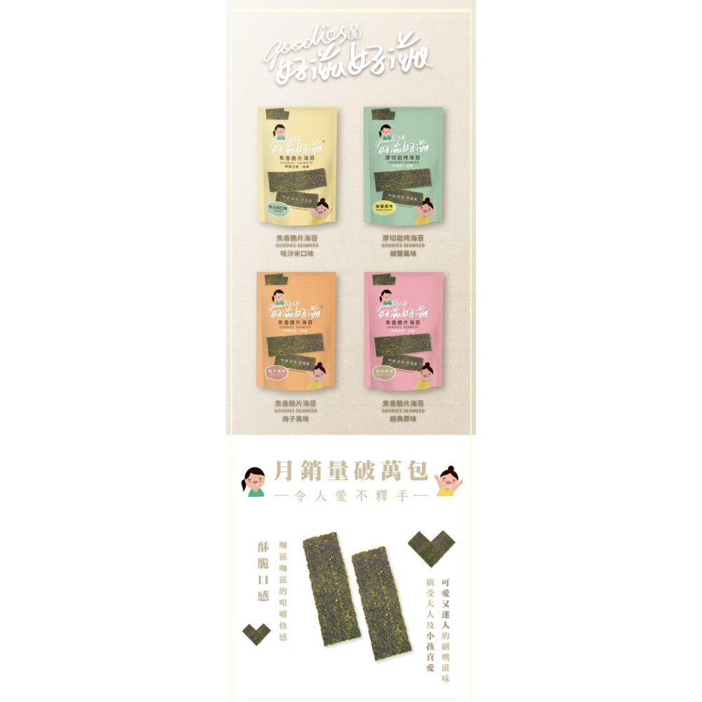 好滋好滋厚切岩烤海苔系列-細節圖2