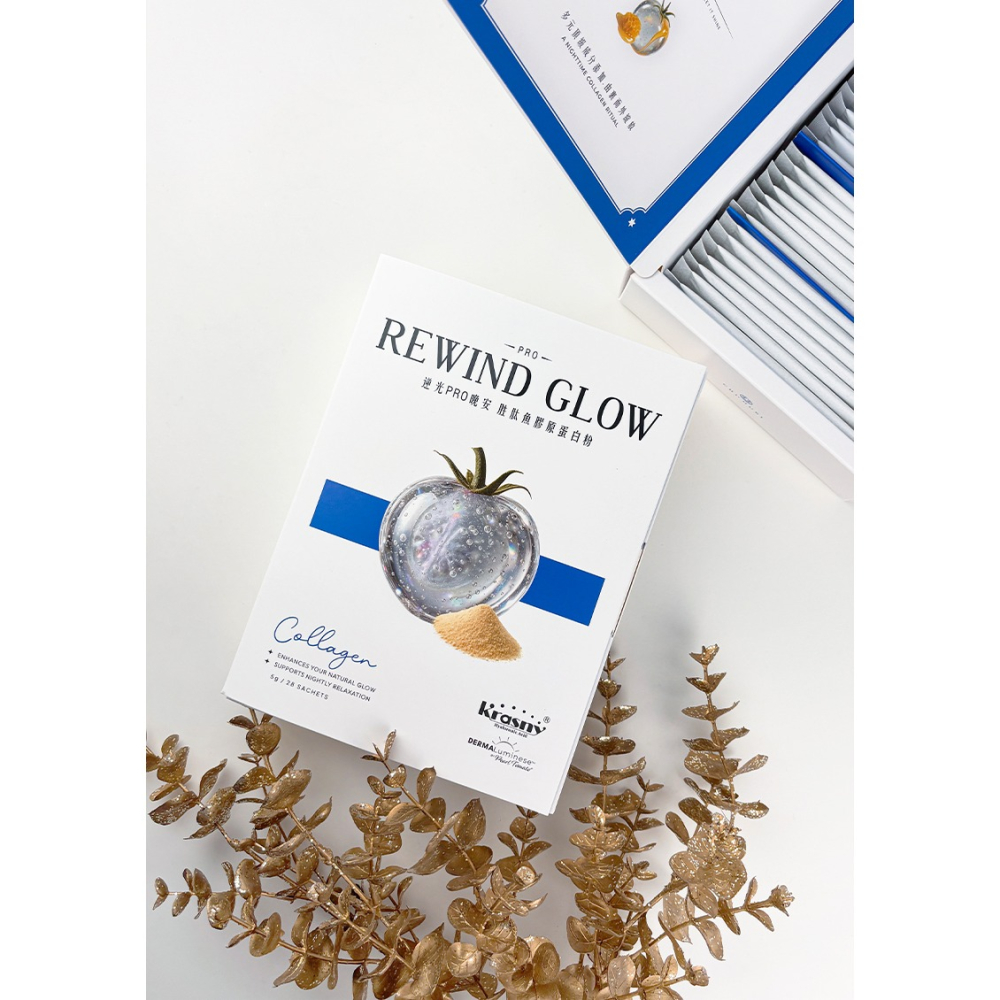 REWIND GLOW 逆光PRO晚安胜肽魚膠原蛋白粉-細節圖2