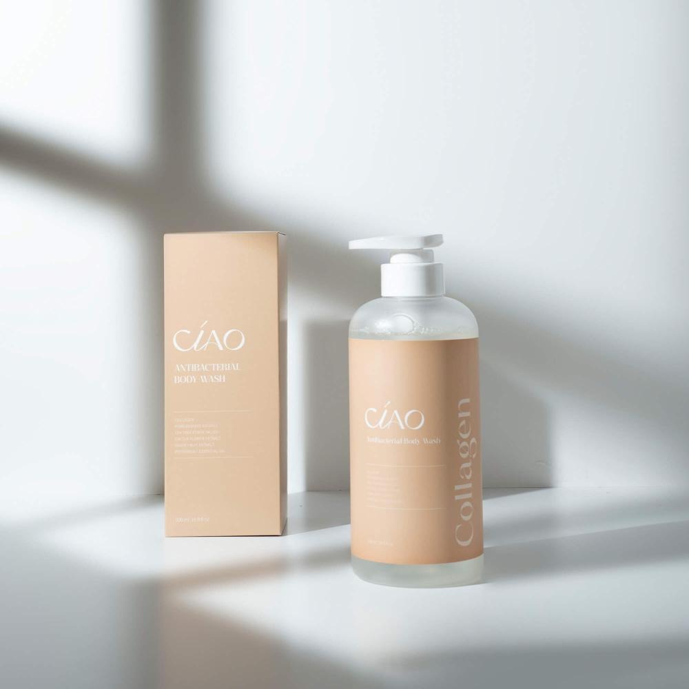 日喬恩B2B 膠原蛋白沐浴乳 抗菌配方 涼感 沐浴露 另售旅行組 500ML 保濕配方 美白配方-細節圖2