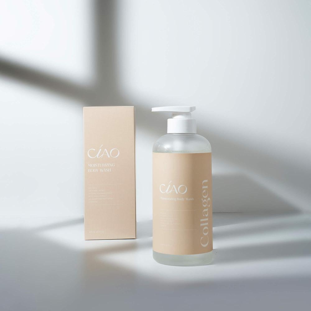 日喬恩B2B 膠原蛋白沐浴乳 保濕配方 木質柔和香 沐浴露 旅行組 500ML 美白配方 抗菌配方-細節圖2