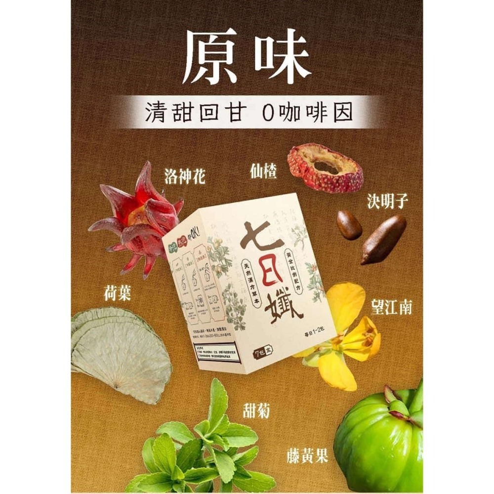 家家生醫 七日孅孅體茶包 哈孝遠代言 原味-細節圖2
