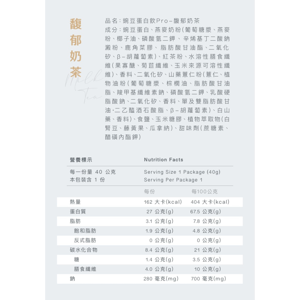 Body Goals 豌豆蛋白飲隨手包Pro任選12入組-細節圖5