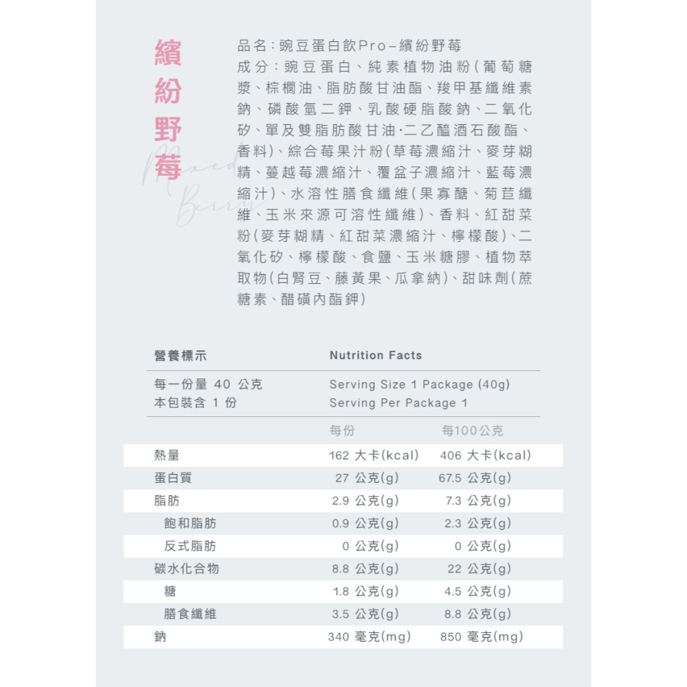 Body Goals 豌豆蛋白飲隨手包Pro任選12入組-細節圖10