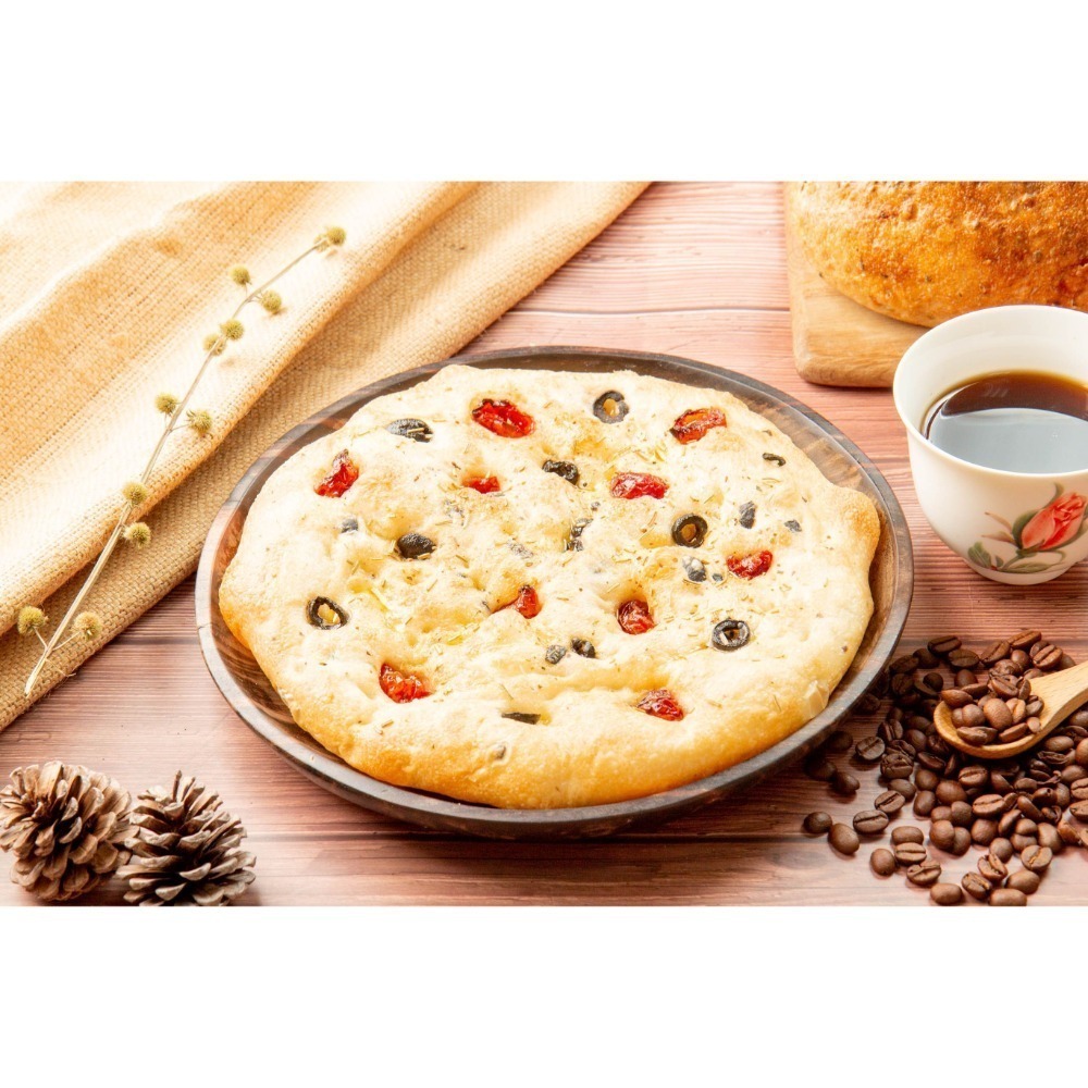 【阿段烘焙】（全素）苦茶油佛卡夏  Bitter tea oil focaccia-細節圖2