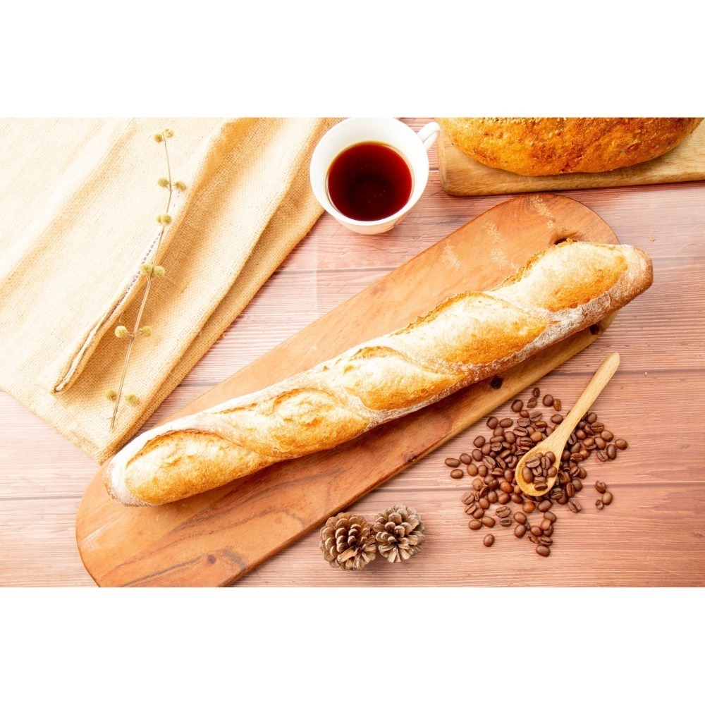 【阿段烘焙】（全素）法國長棍 Baguette （long） 【法國系列】-細節圖2