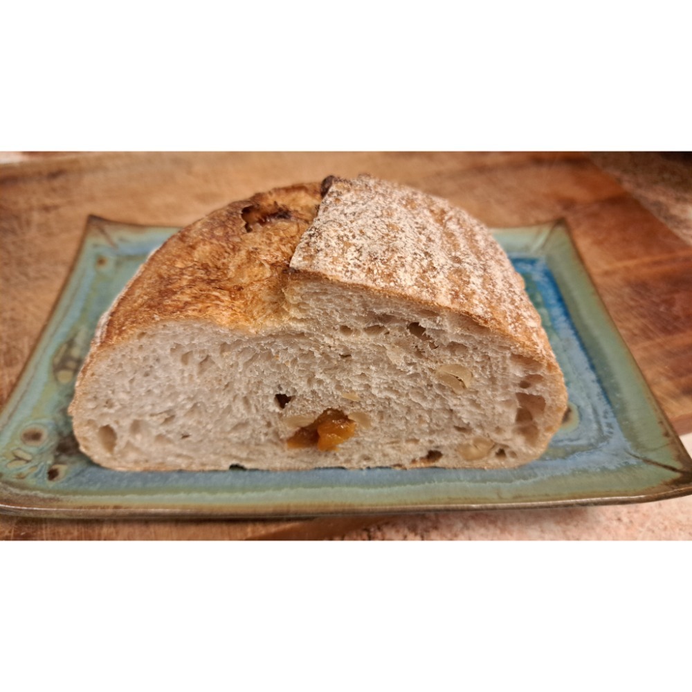【阿段烘焙】水蜜桃腰果酸種麵包   Sourdough （全素）-規格圖1