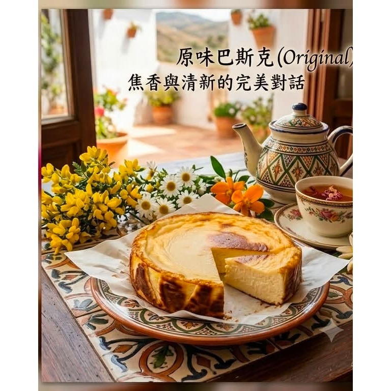 阿段6吋 原味巴斯克蛋糕 Basque Cheesecake﹝蛋糕系列﹞-規格圖1