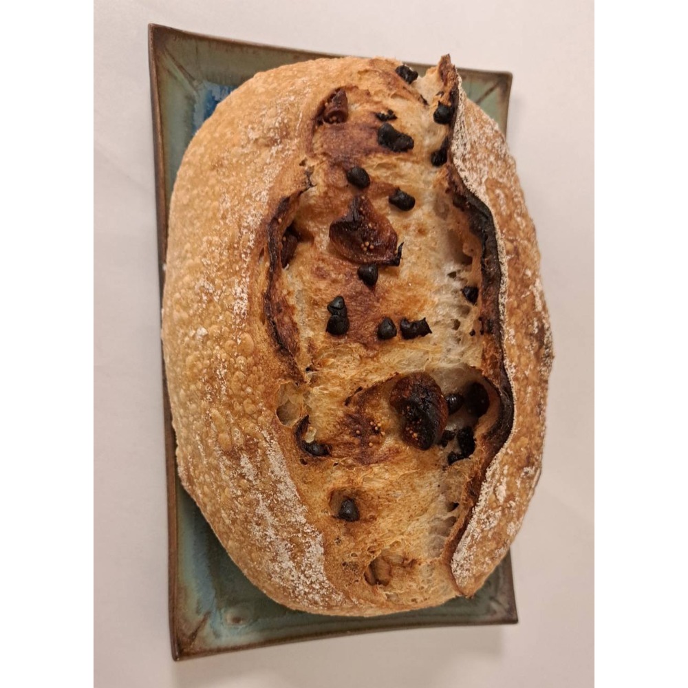 【阿段烘焙】無花果巧克力酸種麵包   Sourdough （全素）-規格圖1