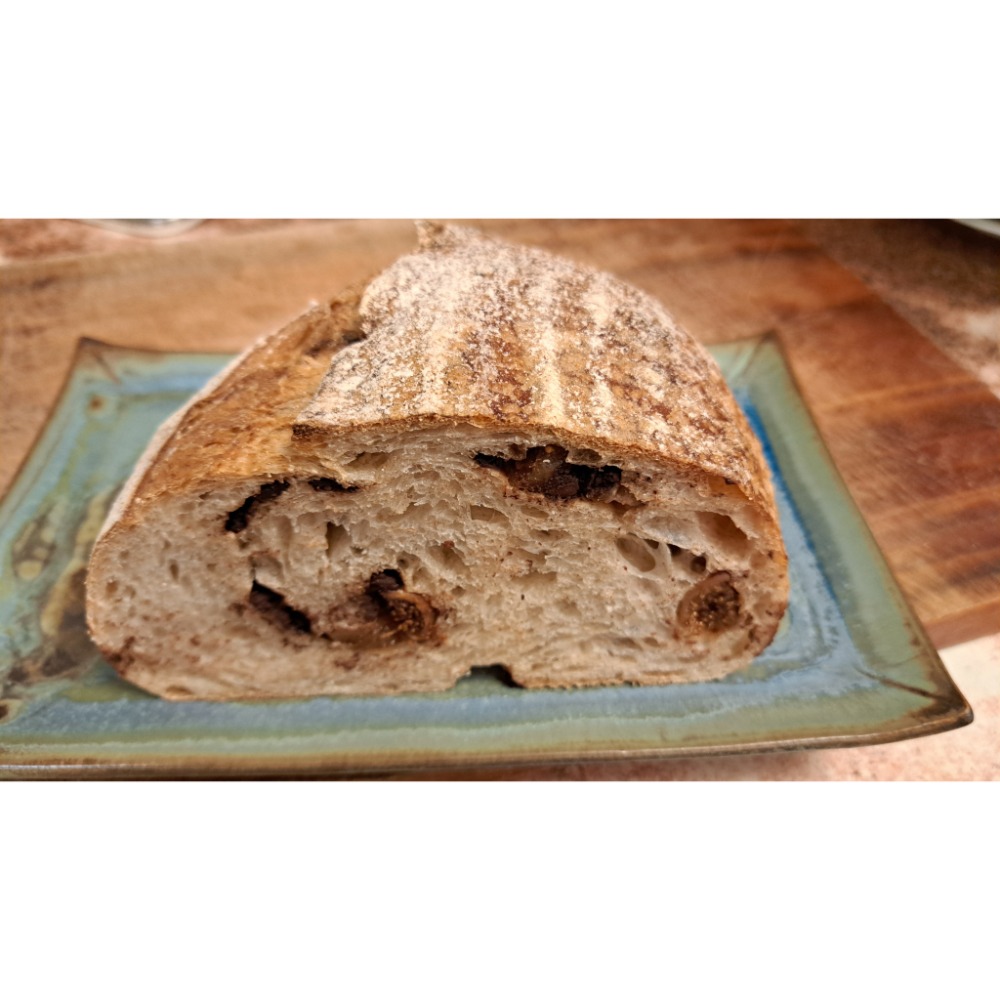 【阿段烘焙】無花果巧克力酸種麵包   Sourdough （全素）-規格圖1
