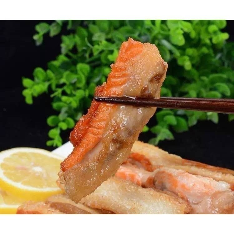 【極海鮮八號鋪】智利空運巨無霸XXL- A級鮭魚肚條-1kg/包 🔥露營烤肉、最霸氣最高檔食材-細節圖6