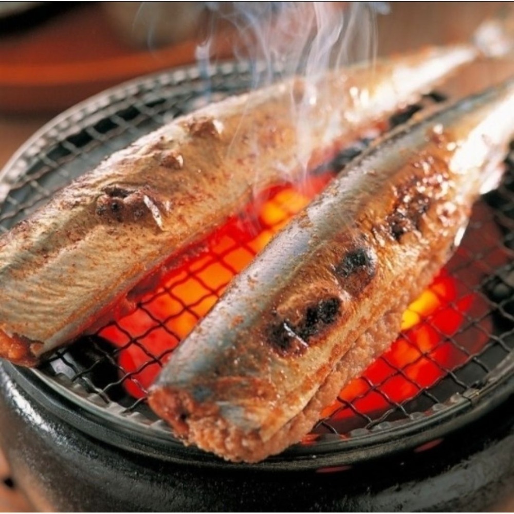 【極海鮮八號鋪】明太子秋刀魚，每盒5尾/320G，居酒屋必點名菜之一，擠上少許檸檬汁，鮮美好吃-細節圖2