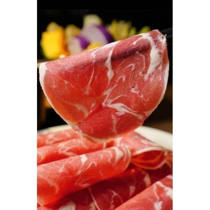 【極海鮮八號鋪】台灣國產梅花豬肉片 200G±5%/包, ✨嚴選台灣黑豬，肉質柔嫩鮮美，油脂分布均勻！-細節圖2