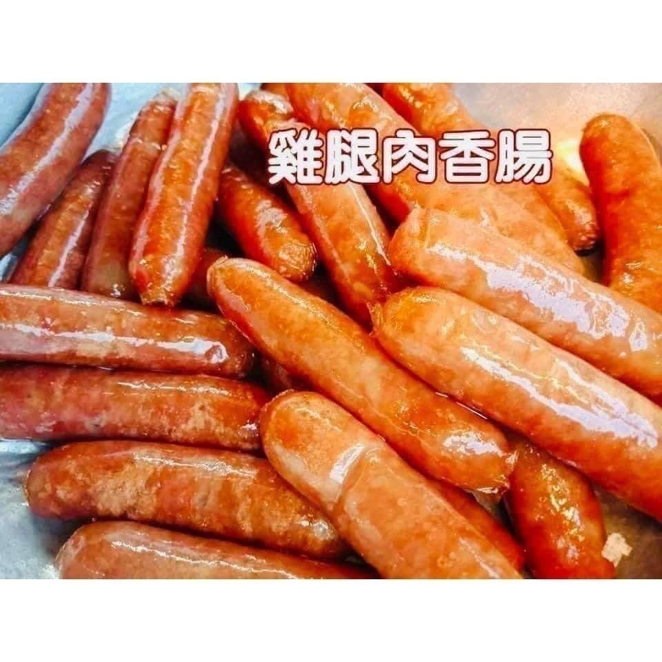 【極海鮮八號鋪】雞腿肉香腸 1公斤/包 ，不油不膩的黃金比例-細節圖2