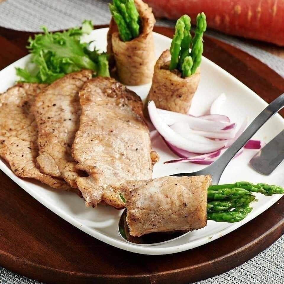 【極海鮮八號鋪】蔥燒豬里肌片1公斤📣已調味完成，煎烤時香味四溢，美味即刻上桌！炸、煮、燒烤、炒、露營-細節圖6