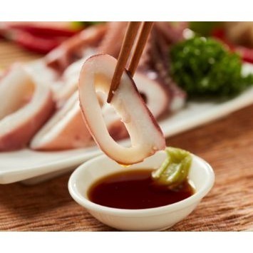 【極海鮮八號鋪】熟凍鮮Q魷魚冰卷-250G /尾（解凍即食）露營烤肉-細節圖6