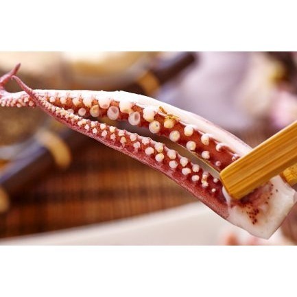 【極海鮮八號鋪】熟凍鮮Q魷魚冰卷-250G /尾（解凍即食）露營烤肉-細節圖8