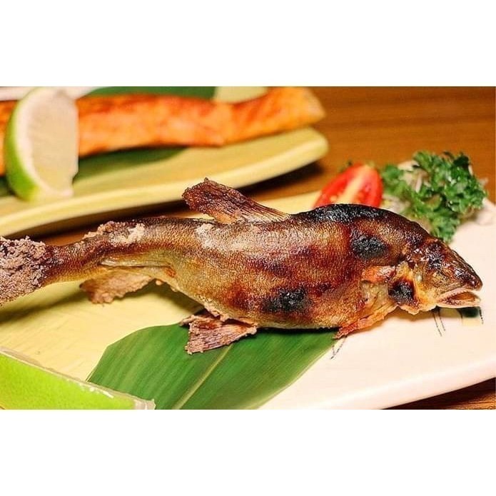 【極海鮮八號鋪】台灣宜蘭公香魚/單尾1袋/1盒7尾/920g_用烤的或是用炸的都很好吃唷-細節圖3