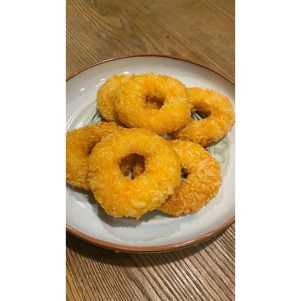 【極海鮮八號鋪】蝦多拿滋(甜甜圈蝦餅) 6片/盒，40g*6片/盒-細節圖4