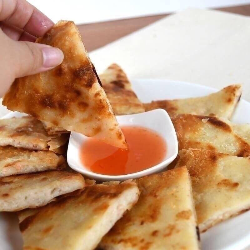 【極海鮮八號鋪】皇宮月亮蝦餅-240g/片(單片一包+醬包) 團購超人氣第一名-細節圖2