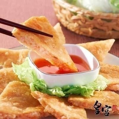 【極海鮮八號鋪】皇宮月亮蝦餅-240g/片(單片一包+醬包) 團購超人氣第一名-細節圖3