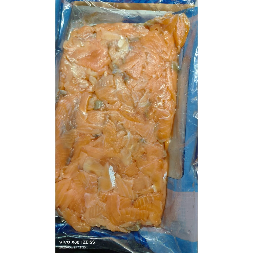 【極海鮮八號鋪】智利桃木煙燻鮭魚-100g±10%，輕量包適合蔬菜沙拉，炒飯，$80/包-細節圖5