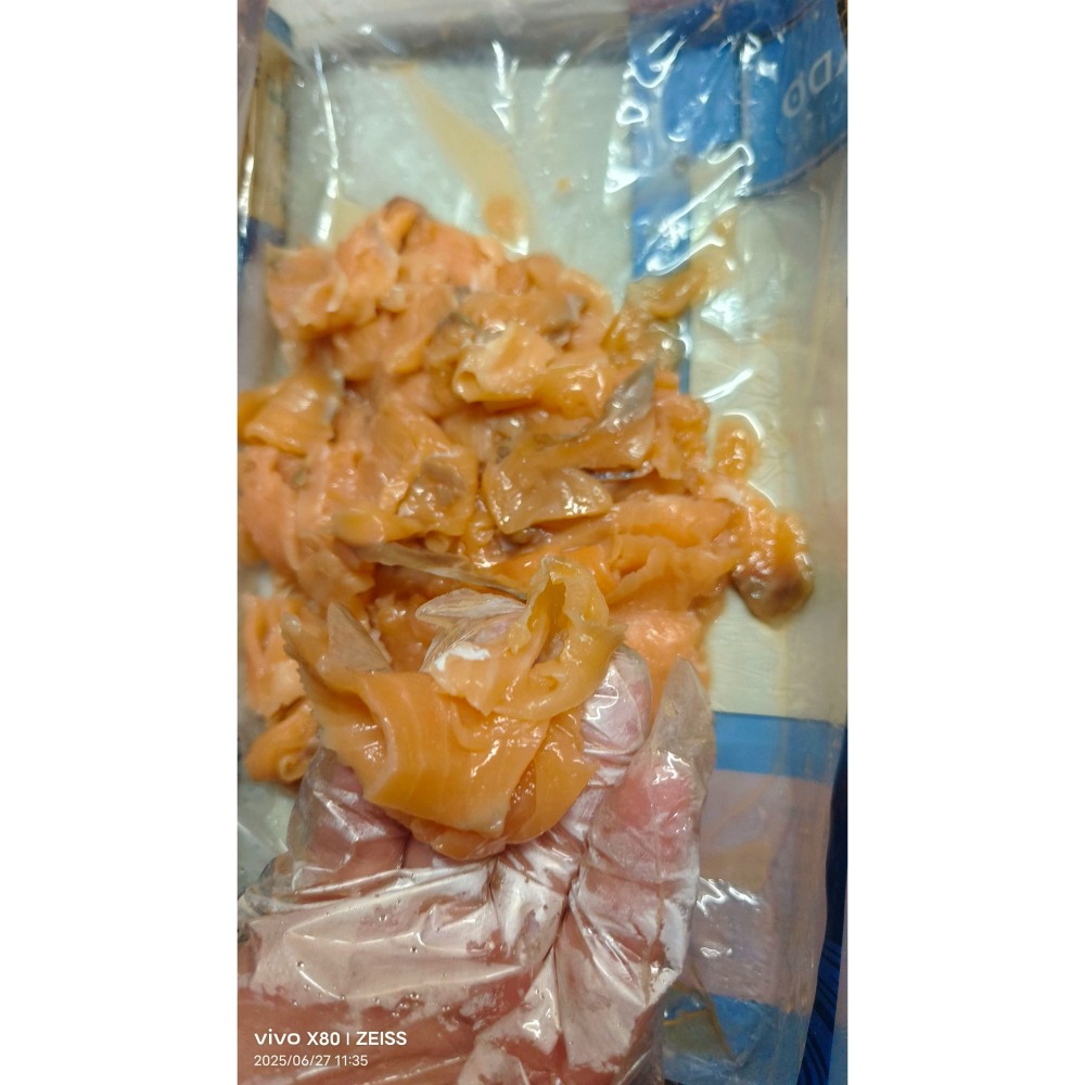【極海鮮八號鋪】智利桃木煙燻鮭魚-100g±10%，輕量包適合蔬菜沙拉，炒飯，$80/包-細節圖6