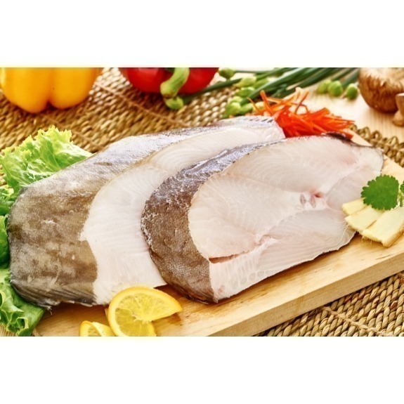 【極海鮮八號鋪】格陵蘭 厚切鱈魚 扁鱈(大比目魚)切片, 200g-300g±10%/包-細節圖2