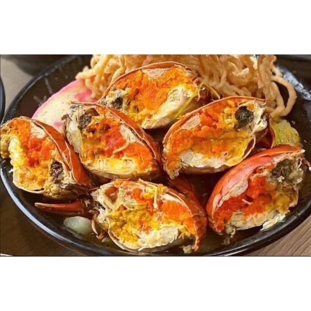 【極海鮮八號鋪】熟凍緬甸紅蟳，230-250g/隻，🍁秋之饗宴-濃香蟹黃-海洋鮮甜-細節圖7