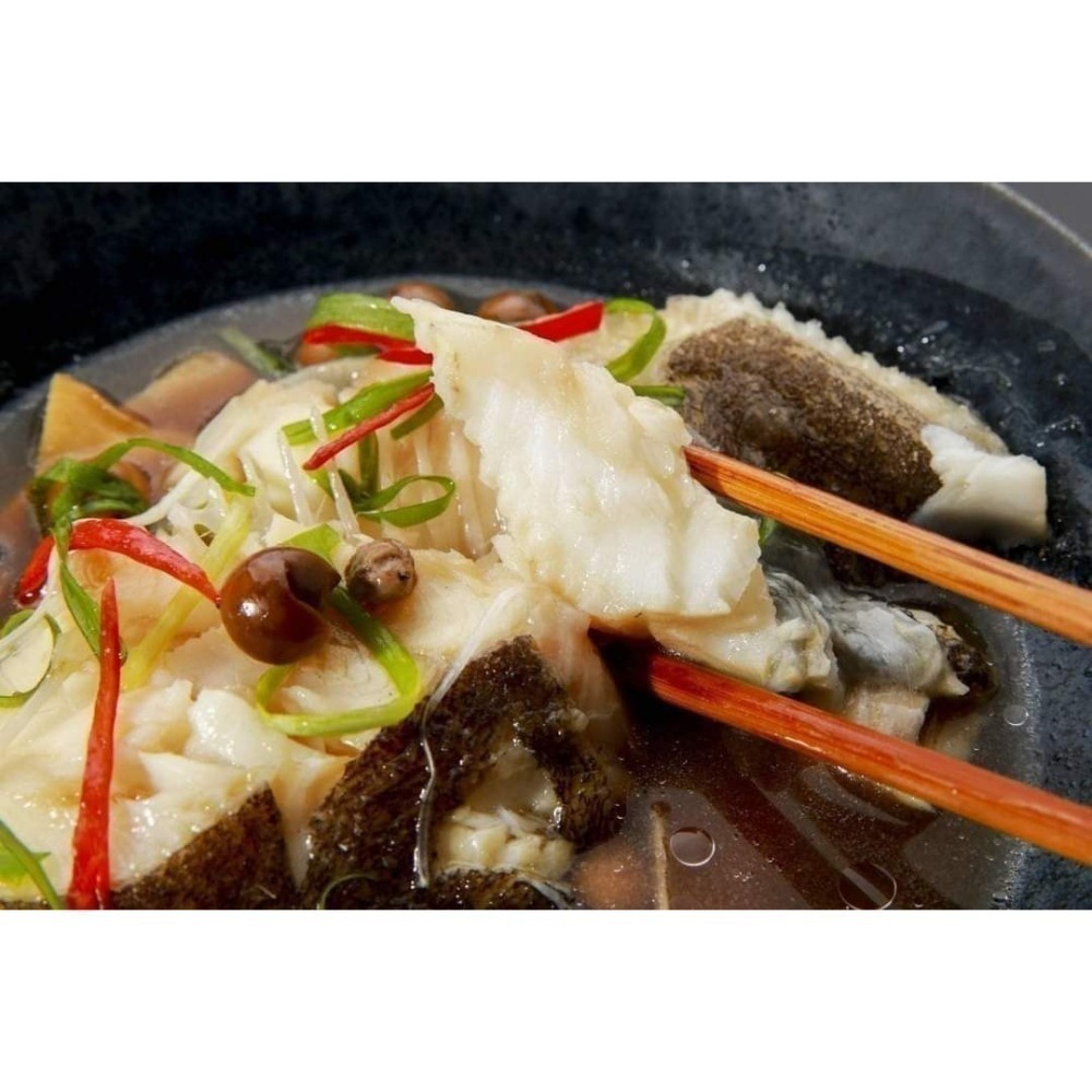 【極海鮮八號鋪】格陵蘭＂厚切＂鱈魚 大比目魚(扁鱈)，270-400g片/包，細緻的肉質少刺入口即化，口感綿密-細節圖4