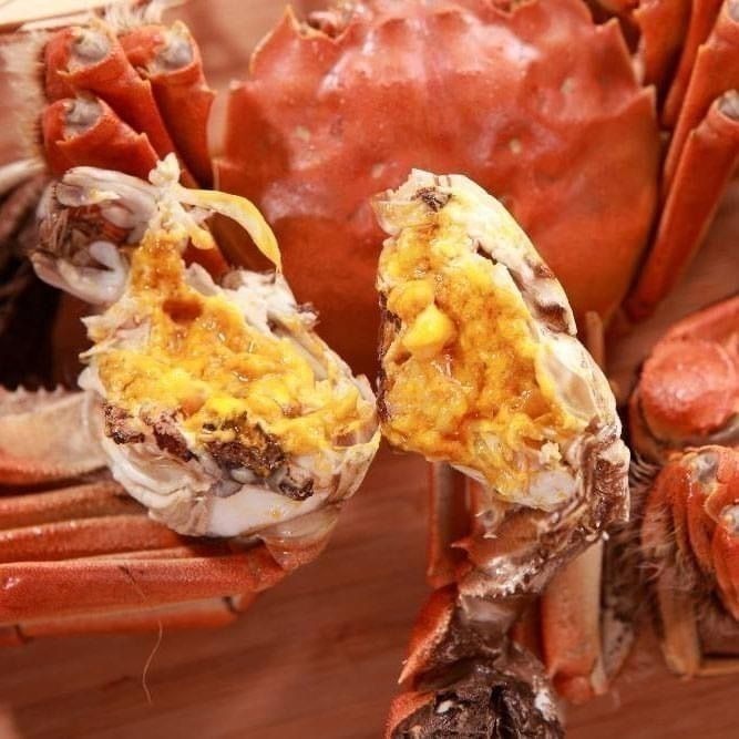 【極海鮮八號鋪】江蘇大閘蟹預購11/19月開始到貨，爆膏A+等級，有公蟹跟母蟹可選，每滿5隻送吃蟹工具組-細節圖5