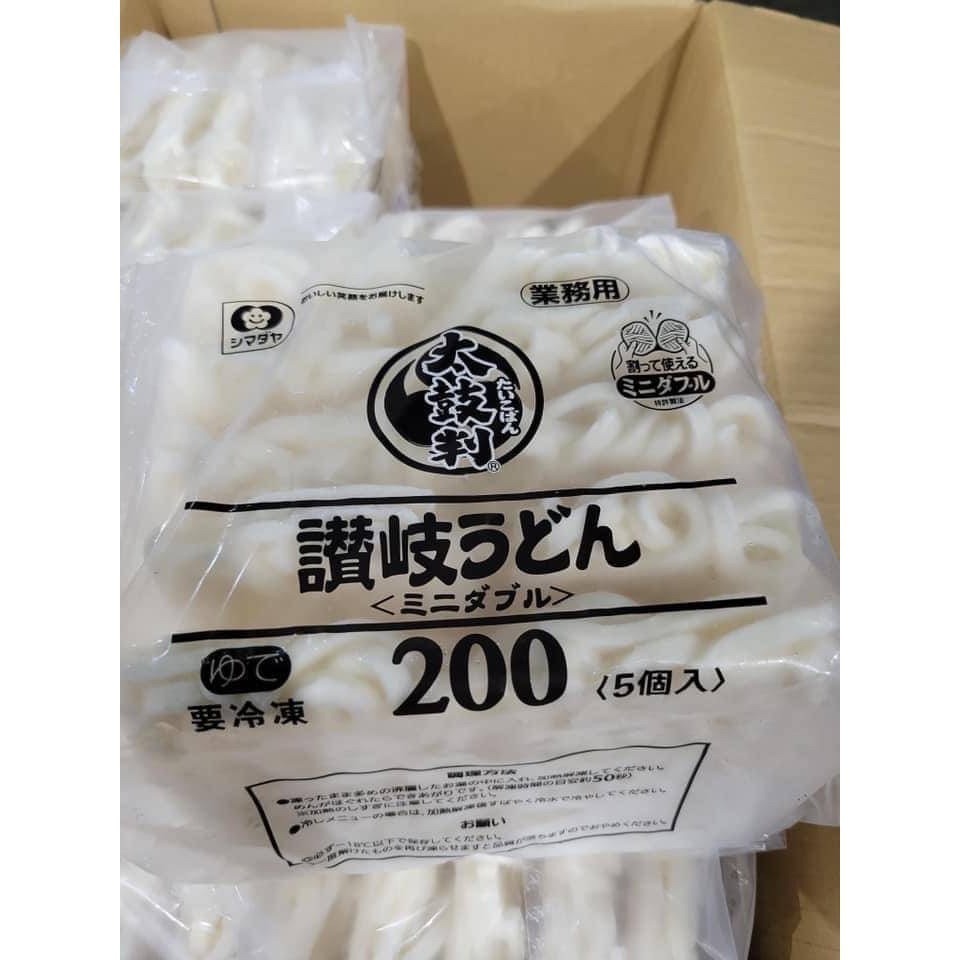 【極海鮮八號鋪】太鼓判 日本讚岐さぬき烏龍麵 ，200g*5片/包，耐煮不易爛，外柔內Q-細節圖5