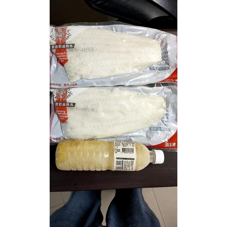 【極海鮮八號鋪】劍齒鰈魚菲力魚排300-400g，口感類似鱈魚，魚肉細緻、彈牙、入口即化-細節圖3