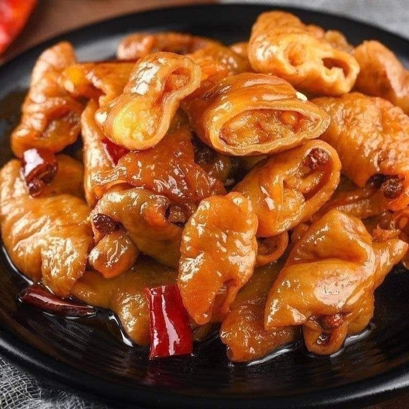 【極海鮮八號鋪】香滷大腸 250g/包，㊙️這些大腸經由老師傅私房秘方干鍋滷汁㊙️滷得超夠味且不軟爛，退冰即食-細節圖2
