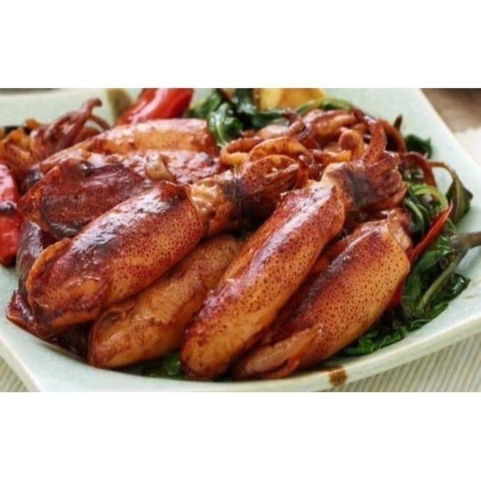 【極海鮮八號鋪】台灣當季鮮凍小卷300G±10%/盒(1排小卷)，急速冷凍鎖住新鮮，肉質Q彈脆口-細節圖2