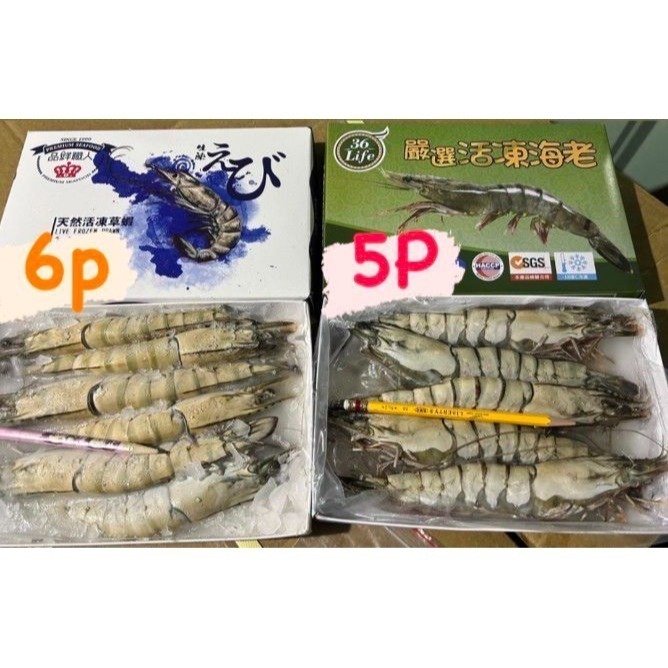 【極海鮮八號鋪】活凍大草蝦，1盒5尾/1盒6尾，750g-860g±10%，肉質超飽滿，紮實Q彈_年節送禮-細節圖5