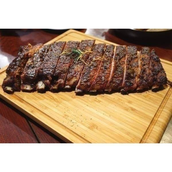 【極海鮮八號鋪】蜜汁豬排（豬肋排）1000g±5%/包，帶骨、多汁的特殊口感，入口鮮嫩噴香，年菜、聚餐、露營烤肉-細節圖6