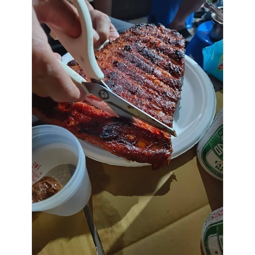 【極海鮮八號鋪】蜜汁豬肋排1000g±5%/包，帶骨、多汁的特殊口感，入口鮮嫩噴香，年菜、聚餐、露營烤肉-細節圖3