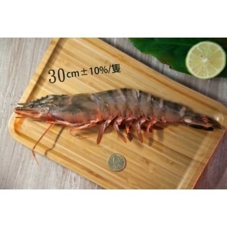 【極海鮮八號鋪】巨無霸大海草蝦(手臂蝦)100-120g/隻，2隻/包，年節送禮，中秋烤肉最讚-細節圖4