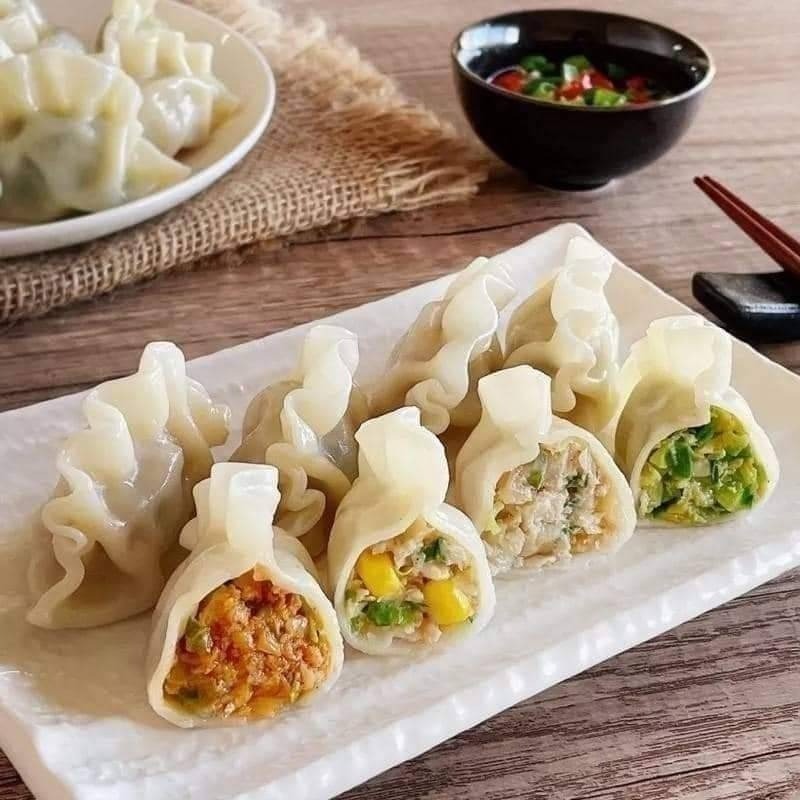 【極海鮮八號鋪】禾家香水工水餃，玉米/韭菜/麻辣/高麗菜/泡菜/香菜-共6種口味，好吃又方便-細節圖5